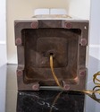F68820: Pair of Chinese Square Porcelain Box lamps