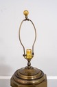 F68816: Vintage Large Heavy Metal Brass Table Lamp