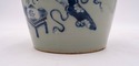 F69121: Porcelain Blue & White Ginger Jar w/ Lid &