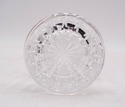 F69159: Set of 4 Crystal Cut Glass Items Bowl Deca