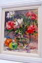F69164: Pair NANCY BARCH and J GLASS Fruit & Flowe