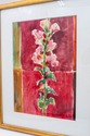 F69171: Pair of Framed Signed Watercolor Flower Pr