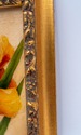 F69174: Ornate Framed Flower Still Life Oil Painti