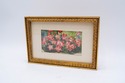 F69175: Pair of Framed Flower Watercolor Art Paint