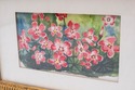F69175: Pair of Framed Flower Watercolor Art Paint