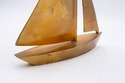 F69117: Pair of Mid Century Modern Nautical Brass 