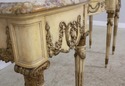 56023EC: Vintage 1920s French Louis XVI Marble Top