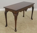 56310EC: KINDEL Mahogany Console Library Table w. 