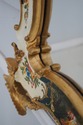 L69066: Venetian Paint Decorated Ornate Frame Mirr