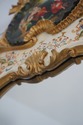 L69066: Venetian Paint Decorated Ornate Frame Mirr