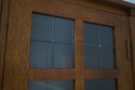 69072: STICKLEY Mission Oak 2 Door Bookcase Cabine