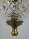 F69155: WATERFORD UnMarked Bell Form Crystal Chand