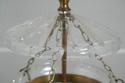 F69155: WATERFORD UnMarked Bell Form Crystal Chand