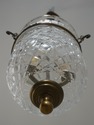 F69155: WATERFORD UnMarked Bell Form Crystal Chand