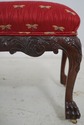69179: BAKER Stately Homes Georgian Mahogany Ottom