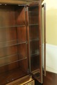 F52257EC: HICKORY 4 Door Beveled Glass Mahogany Br