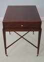 64808EC: BAKER Historic Charleston 1 Drawer Mahoga