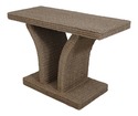 64760EC: FURNITURE CLASSICS Rope Woven Console Hal