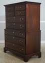 F73669: LINK TAYLOR Heirloom Mahogany High Chest