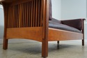 73180: STICKLEY Cherry Arts & Crafts Prairie Sofa 