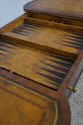F64211: MAITLAND SMITH Leather Top Games Table