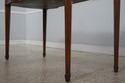F64211: MAITLAND SMITH Leather Top Games Table
