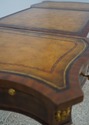 F64211: MAITLAND SMITH Leather Top Games Table