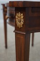 F64211: MAITLAND SMITH Leather Top Games Table