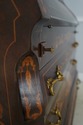 LF73630: Vintage Italian Dutch Marquetry Secretary