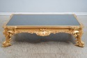 73654: Outstanding Gold Gilt Baroque Style Coffee 