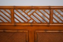 73660: LEXINGTON King Size Faux Bamboo Canopy Bed