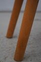L73658: THOMAS MOSER Cherry Curved Footstool