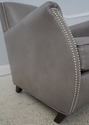 73713: Pair of STICKLEY Leather Lounge Chairs