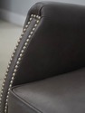 73713: Pair of STICKLEY Leather Lounge Chairs
