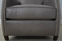 73713: Pair of STICKLEY Leather Lounge Chairs