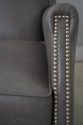 73713: Pair of STICKLEY Leather Lounge Chairs