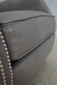 73713: Pair of STICKLEY Leather Lounge Chairs