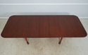 L73249: HENKEL HARRIS Cherry Double Pedestal Dinin