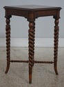73714: MAITLAND SMITH Mahogany End Table Stand
