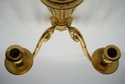 F73662: Pair of Brass Wall 2 Candle Sconces