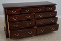 73468: HENKEL HARRIS Mahogany 9 Drawer Dresser
