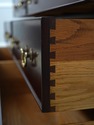 73468: HENKEL HARRIS Mahogany 9 Drawer Dresser