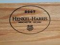 73468: HENKEL HARRIS Mahogany 9 Drawer Dresser