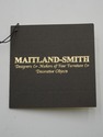 F73618: MAITLAND SMITH Blue & White Chinese Style 