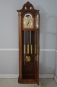 73636: RIDGEWAY Walnut 5 Tube Tall Case Grandfathe