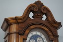 73636: RIDGEWAY Walnut 5 Tube Tall Case Grandfathe