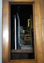 73636: RIDGEWAY Walnut 5 Tube Tall Case Grandfathe