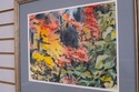 F69236: Abstract Forest In Bloom Watercolor Painti