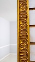 F69259: Ornate Carved Rectangular Gold Frame Mirro