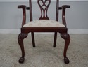 L60698EC: Set of 6 CRAFTIQUE Chippendale Mahogany 